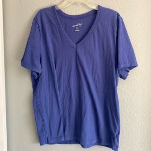 ✨SALE✨Blue Universal Thread V-Neck